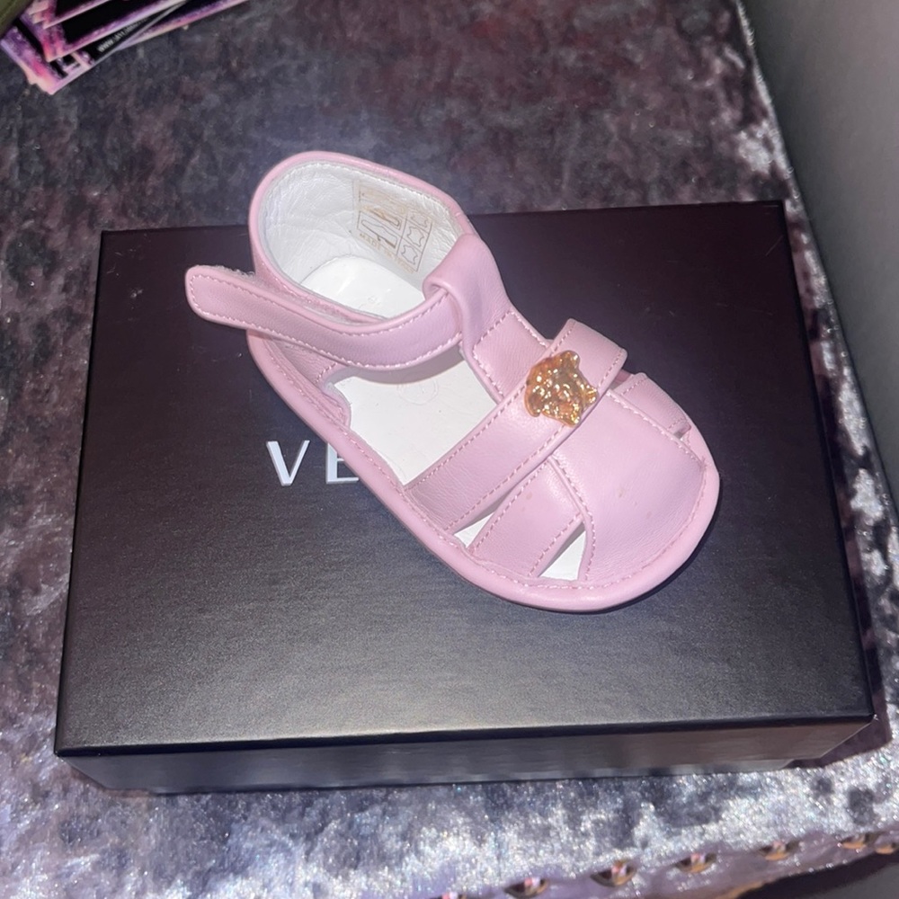 Baby Pink Versace Sandals